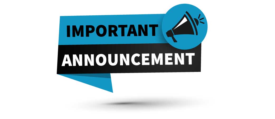 Important Announcement Graphic